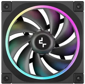 DEEPCOOL FL12 čierna / Ventilátor / 120mm / ARGB / 55 CFM / 32 dB / PWM (R-FL12-BKAPN1-G)