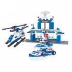 BLOXO 259911 Kompatibilná stavebnica polícia stanica 370 ks