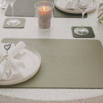 Eulenschnitt Oboustranné prostírání Oblong Green Heart