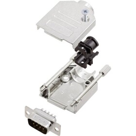 Encitech DTZK09-DMP-K 6355-0002-21 sada D-SUB kolíkové lišty 180 ° Pólov: 9 spájkovaný 1 sada; 6355-0002-21