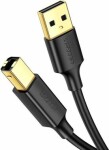 Ugreen Kábel USB-A 2.0 USB-B čierna