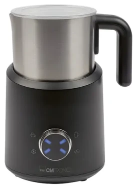 Clatronic MS 3812 čierna/nerez / Penič mlieka / 740 ml / 500 W (264011)