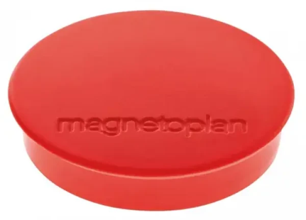 Magnetoplan Discofix štandard Magnety 30 mm červená 10 ks (4013695011011)