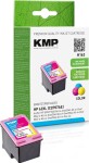KMP Patrone HP 62XL (C2P07AE) comp. C/M/Y pigm. H128 - 1741,4030