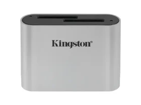Kingston Workflow Dual-slot SD / Čítačka kariet / USB 3.2 Gen1 / SDHC amp; SDXC UHS-I,UHS-II (WFS-SD)