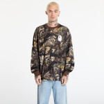 Tričko A BATHING APE Tree Edge Camo Relaxed Fit Ls Tee UNISEX Brown M