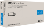 SANTEX Powdered 100 ks Veľkosť rukavíc: XS, 100 ks