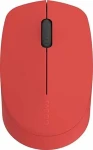 Rapoo M100 Silent Multi-Mode červená/bezdrôtová optická myš/1000 DPI/2.4 Ghz/BT 3.0 a 4.0/3 hr. + koliesko (6940056181848)