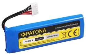 PATONA batéria pre reproduktor JBL Flip 4 3000mAh / 3.7V / Li-Pol / GSP872693 01 (PT6711)