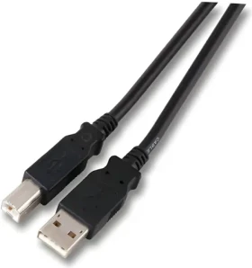 EFB USB 2.0 AB 3M čierna / Kábel / USB-A - USB-B / 480 Mbit/s (K5255SW.3)