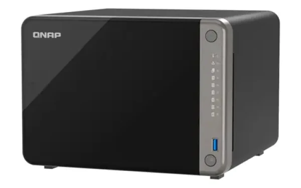 QNAP TS-AI642-8G / 6x HDD / Cortex-A76 2.2 GHz / 8 GB DDR4 / 3.5 amp; 2.5 SATA / 1x 2.5GLAN (TS-AI642-8G)