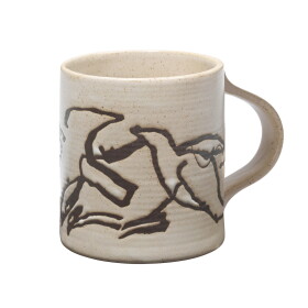 Ferm Living Kameninový hrnček Vuelo Cream 300 ml