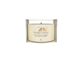 Yankee Candle Soft Wool amp; Amber votívna sviečka plnená v skle 37g / doba horenia: až 10h (5038581141107)