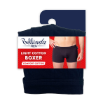 Pánske boxerky LIGHT COTTON BOXER - BELLINDA - Black XXL