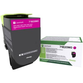 Lexmark CS317 CS417 CS517 CX317 CX417 CX517 vratný toner originál purpurová Maximálny rozsah stárnek 2300 Seiten; 71B20M0