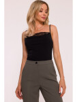 S418 Nohavice s lakom - khaki EU XL