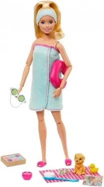 Mattel GJG55 Barbie Wellness - herný set s bábikou