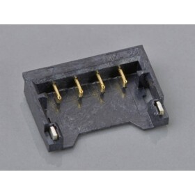 Molex pinová lišta (štandardná) Počet pólov 4 Raster (rozteč): 1.2 mm 781710004-4500 4500 ks Tape on Full reel; 781710004-4500