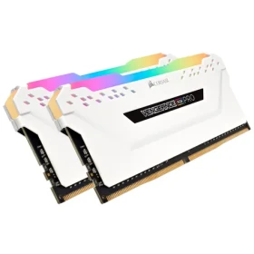 Corsair Vengeance RGB Pre 32GB (2x16GB) 2666MHz biela / DDR4 / PC4-21300 / CL16-18-18-35 / 1.2V / XMP2.0 (CMW32GX4M2A2666C16W)