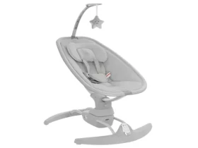 KikkaBoo Spinny Grey / Hojdacie lehátko elektrické / od narodenia do 9 kg (31005010059KB)