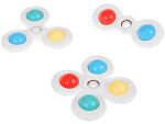 Mamido Farebný Fidget Spinner Senzorická antistresová hračka pre deti ZA5576