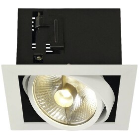 SLV KADUX LED pásové reflektory GU10 75 W biela; 115541
