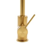 Drezová batéria SAT Aurum s otočným ramienkom brúsená zlatá SATBAUR280BG SATBAUR280BG