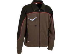 Bunda Fleece Cofra RIDER Farba: Hnedá, Veľkosť: 2XL (V026_0_03_2XL)