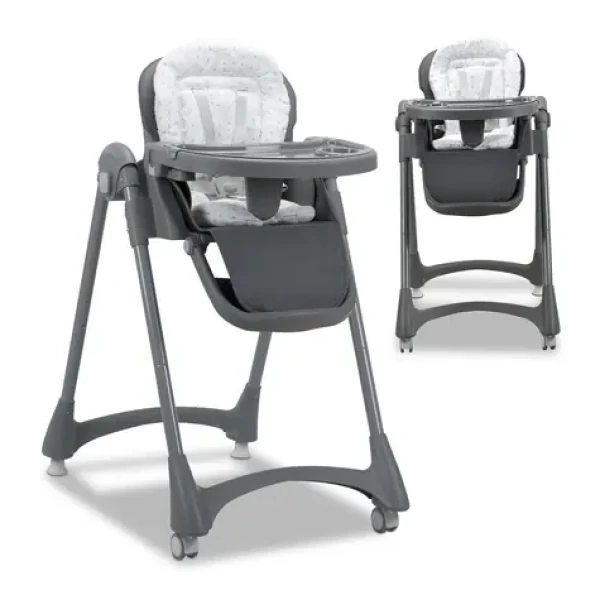 Asalvo SOJA mimosa / Jedálenská stolička / polohovacia opierka / 7 pozícií výšky / do 15 kg