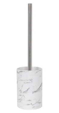 MSV TOSCANA WC kefa biela / keramická nádoba / mramorovaný vzor / 9,5 x 37 cm