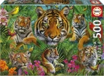 Educa Puzzle Tigre v džungli