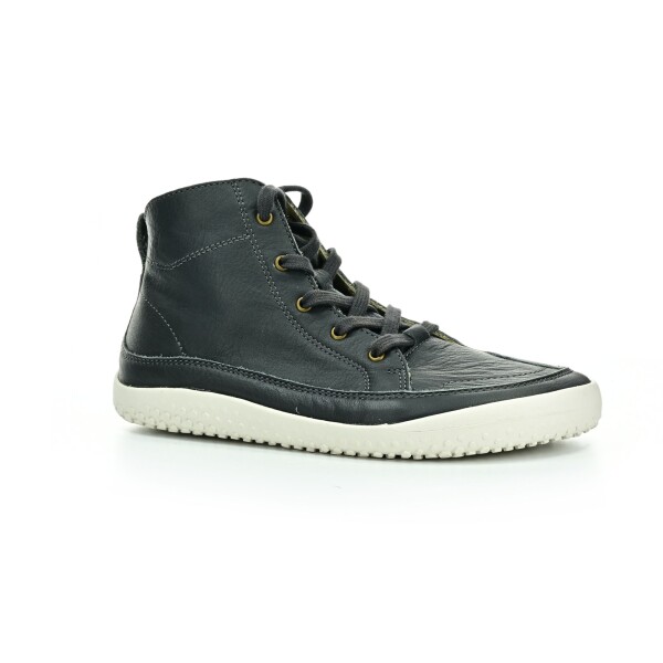 Vivobarefoot Gobi Boot Juniors Dark Shadow celoročné členkové barefoot topánky 37 EUR