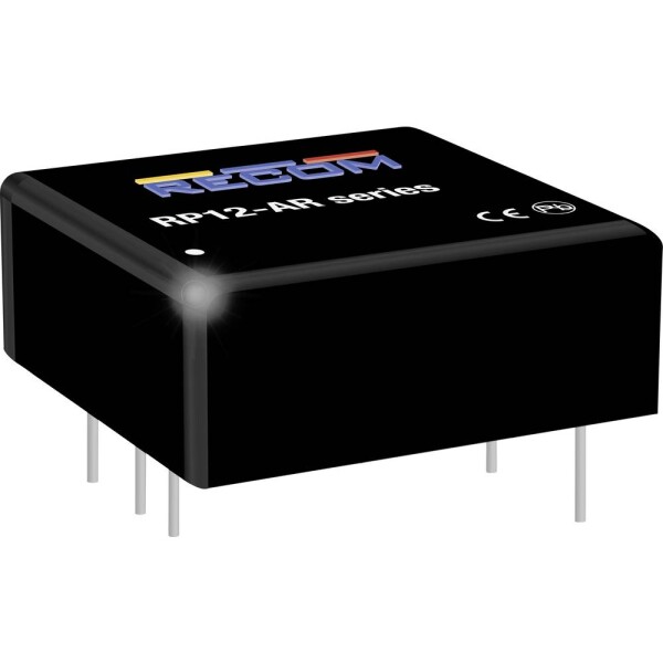 RECOM RP12-11012SAR/P DC / DC menič napätia 1 A 12 W Počet výstupov: 1 x; RP12-11012SAR/P