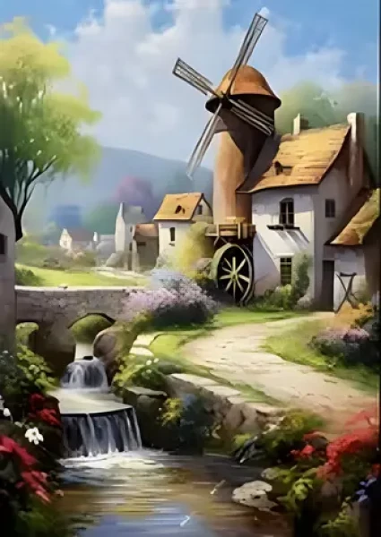 Norimpex Diamantové maľovanie Mlyn (2003913)