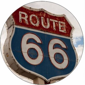 Jedlý papier Route 66 označenie 19,5 cm - Pictu Hap - Pictu Hap