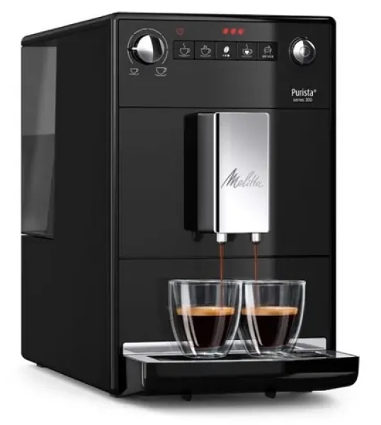 Melitta Purista F23/0-102 čierna / automatický kávovar / 1450 W / 15 bar / 1.2 l / zásobník 125 g (F23/0-102)