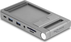 Delock DeLOCK 88199 stacja dokująca Przewodowa USB 3.2 Gen 1 (3.1 Gen 1) Type-C Sivý