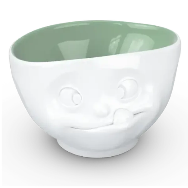 FIFTYEIGHT Miska Chutná, vo vnútri píniová zelená / Miska / 500 ml (T010623)