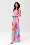Dámske šaty SUK0477 53D /195907 Multicolor - Roco Fashion L-40 Mix barev