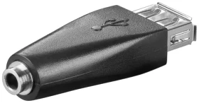 PremiumCord USB2.0 adaptér na stereo jack 3.5mm samica (kur-24)