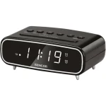 Sencor SRC 2600 B čierna / Rádiobudík / FM (8590669378128)