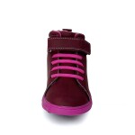 Dievčenské celoročné barefoot topánky Bugga KAMA Burgundy B00200-07 - 31