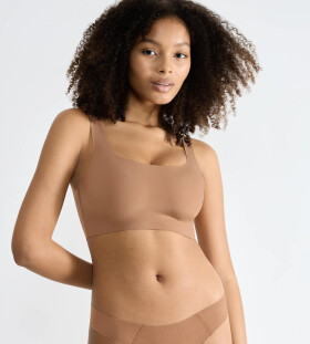Sloggi ZERO Feel 2.0 Top - BROWN - SLOGGI BROWN - SLOGGI Barva: NOSTALGIC BROWN, Velikost: XS