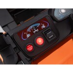 Mamido Detský elektrický vysokozdvižný vozík JCB žltý