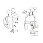Dámsky ruksak na notebook Nitro Daypacker Black rose