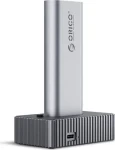 Orico IT18C3 Dokovacia stanica šedá / pre pevný disk M.2 NVMe/SATA / USB-C / kábel USB-C/USB-A - USB-C 1m