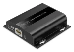 Digitus HDMI IP prijímač čierna / Prijímač / 4K/60Hz / HDMI 2.0 / Cat6 / IR (DS-55352)