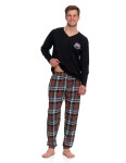 Moraj PDM 4600-011 pyžamo dĺžka/r M-2XL černá XL