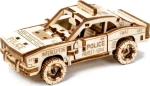 Wooden City 3D Drevené puzzle Superfast Police Car