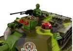 Mamido Tank na diaľkové ovládanie WAR R / C zelený